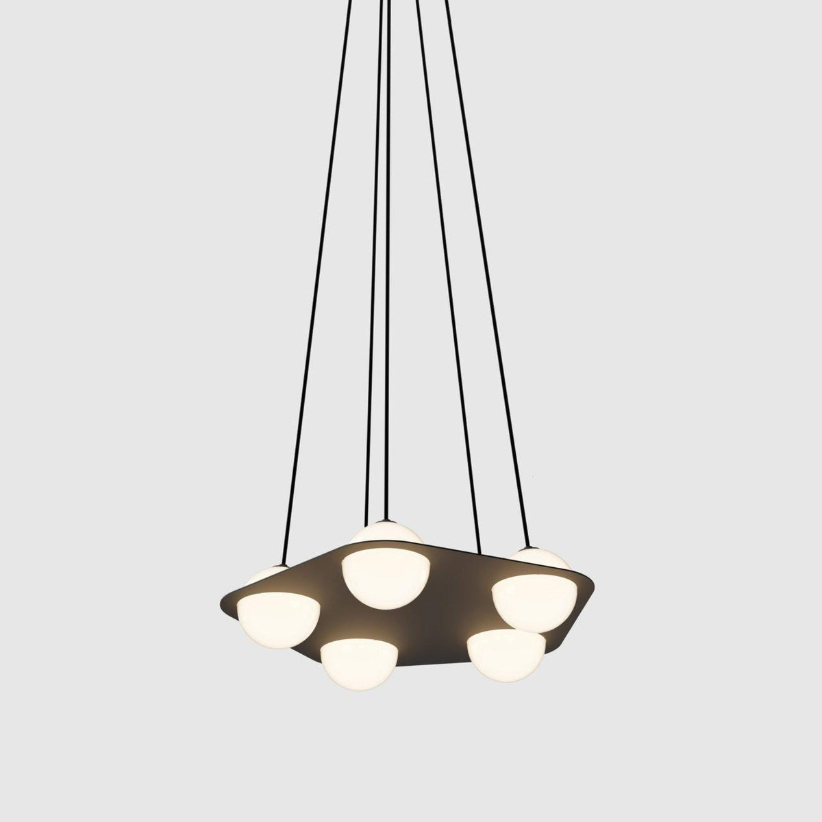 Irenol Black Contemporary Pendant Lamp