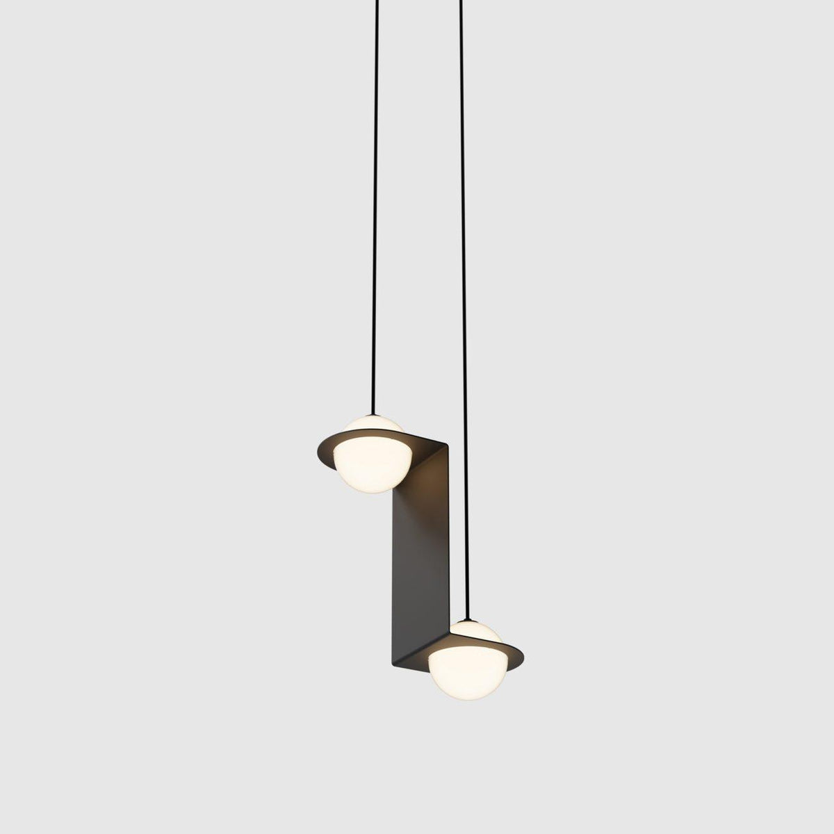 Jedokun Black Glass Pendant Lamp