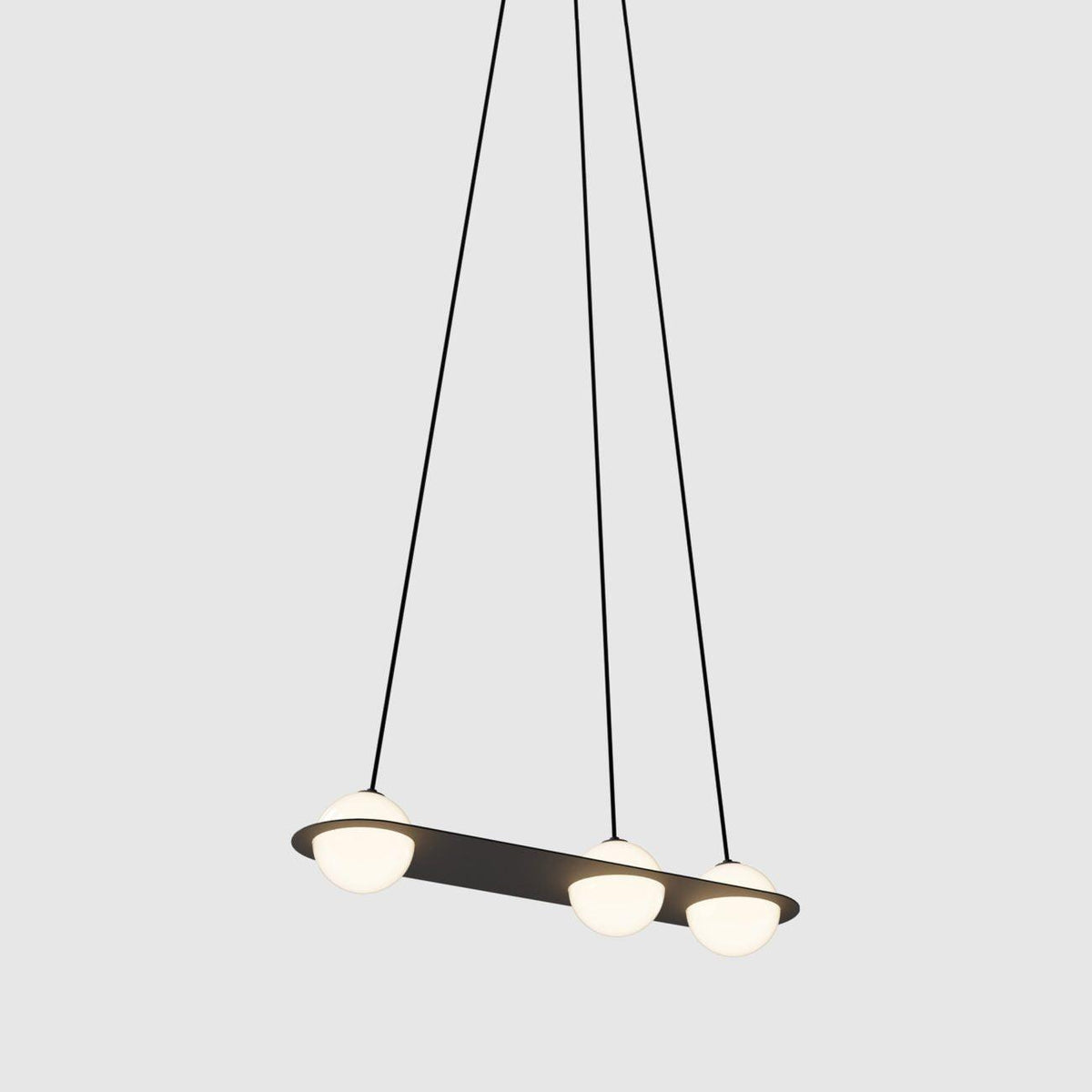Irenol Black Contemporary Pendant Lamp