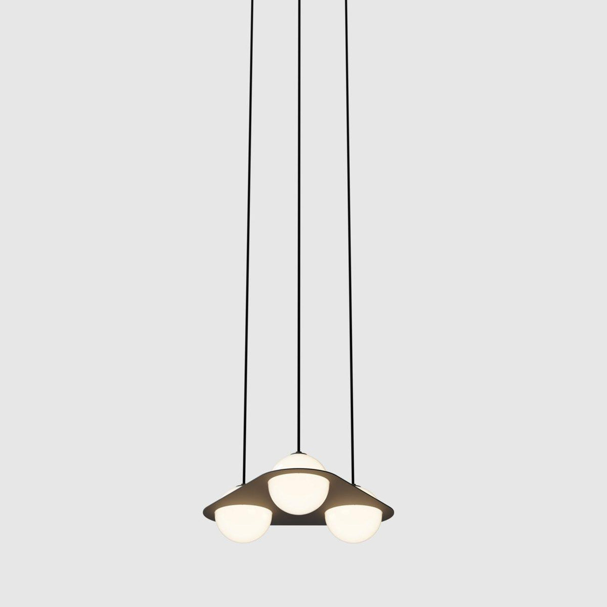 Irenol Black Contemporary Pendant Lamp