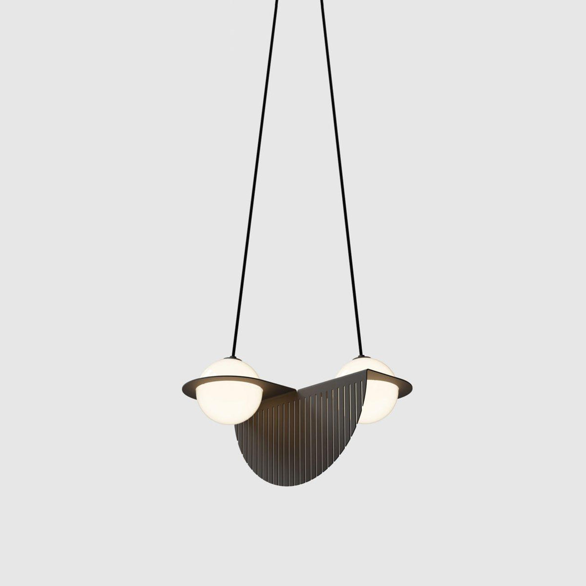Jedokun Black Glass Pendant Lamp