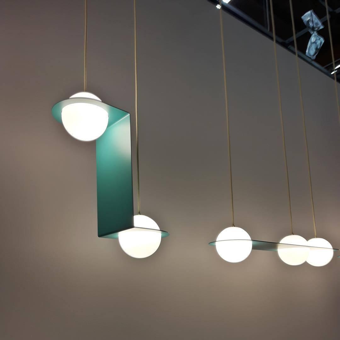 Irenol Black Contemporary Pendant Lamp