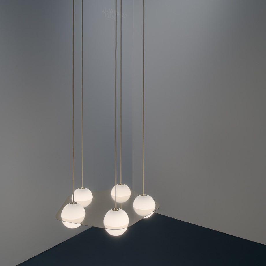Irenol Black Contemporary Pendant Lamp