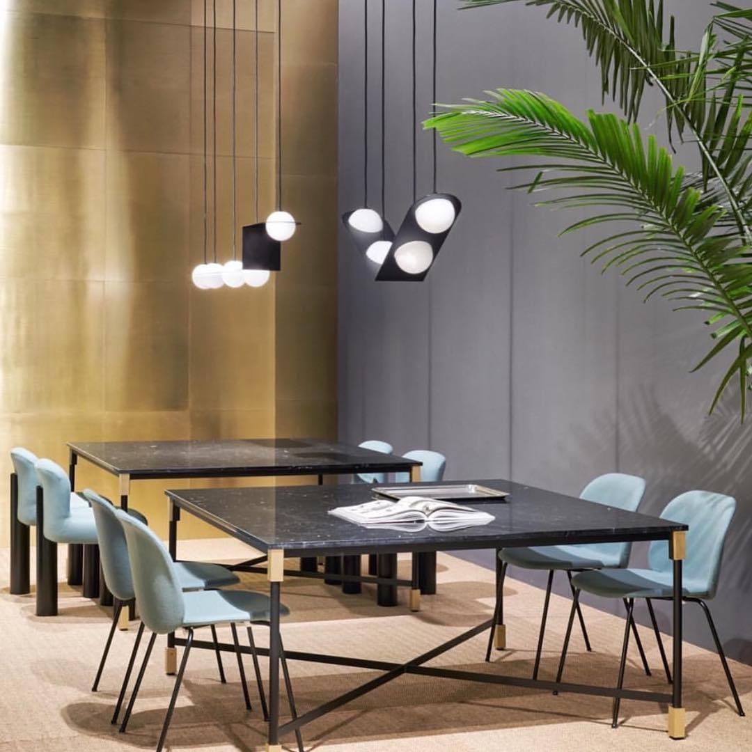 Irenol Black Contemporary Pendant Lamp