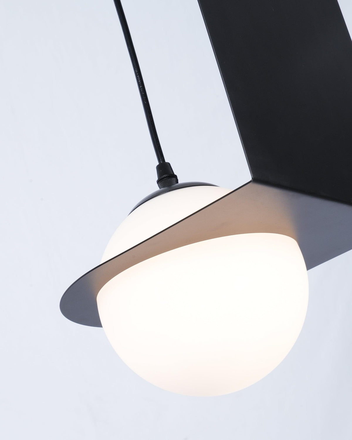Irenol Black Contemporary Pendant Lamp