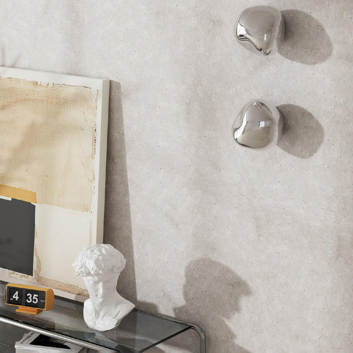 Leni Amber Glass Wall Lamp