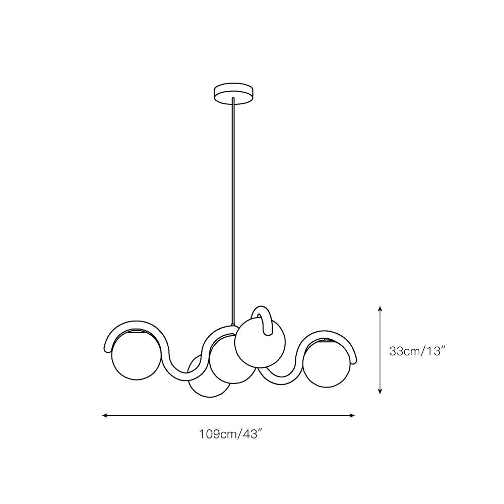 Eurvinen Chandelier