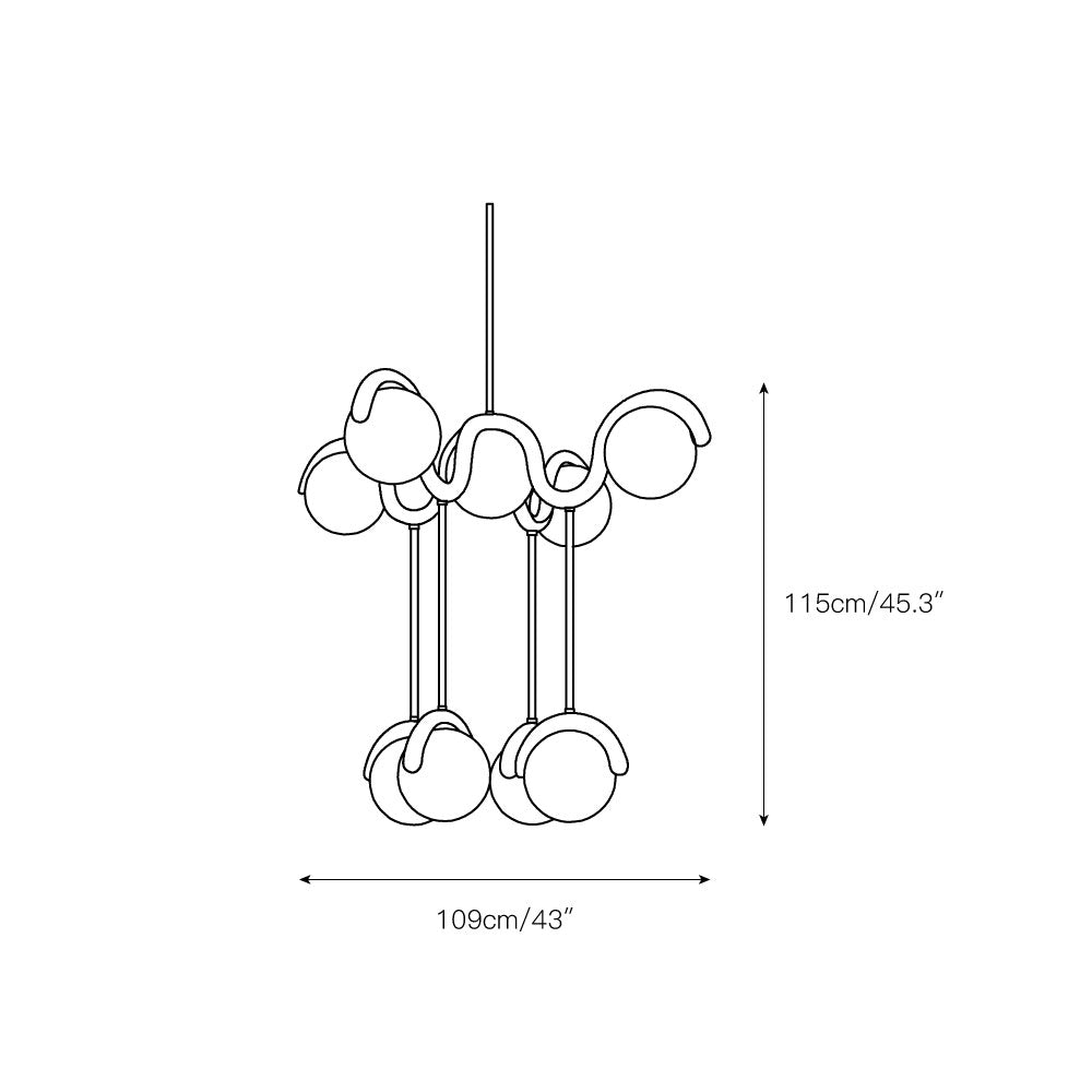 Eurvinen Chandelier