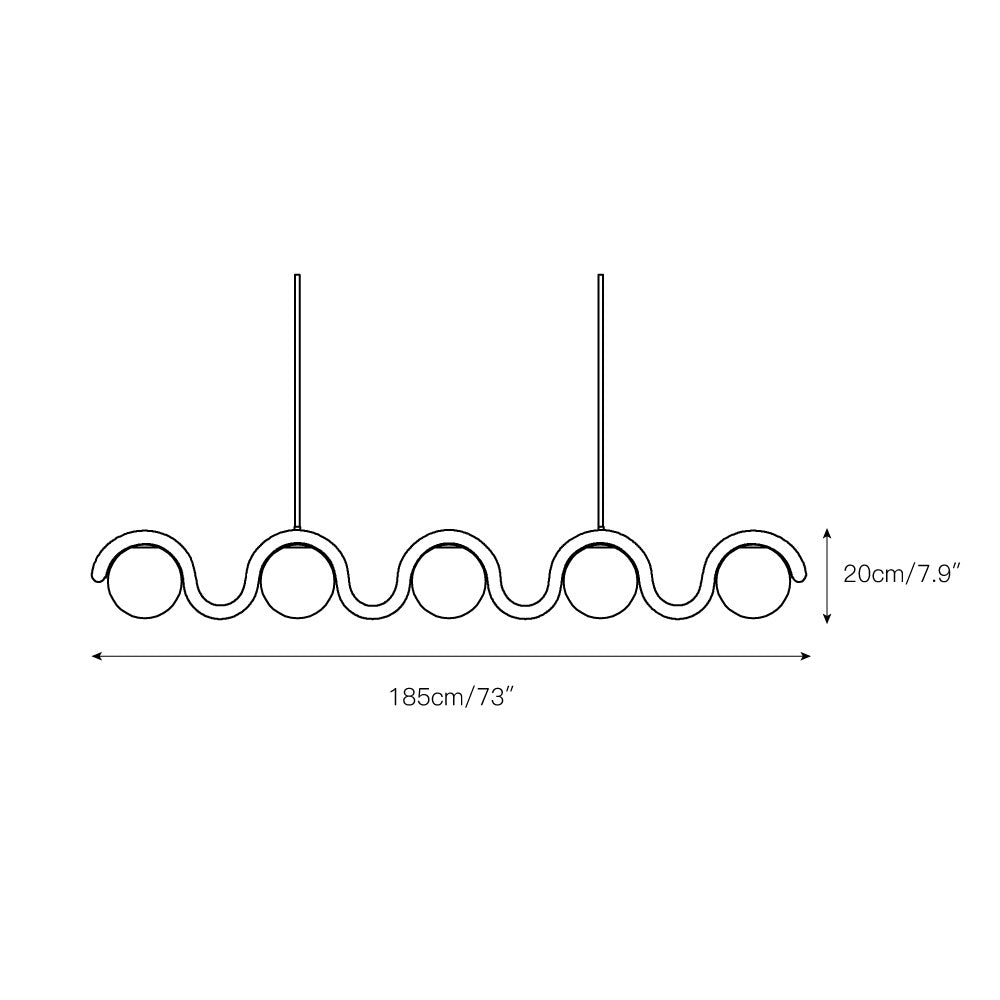 Citheis Linear Chandelier