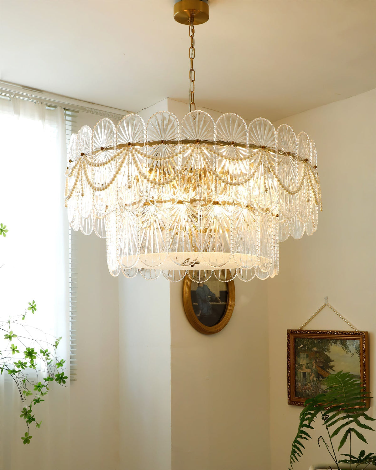 Luminarae Glass Chandelier