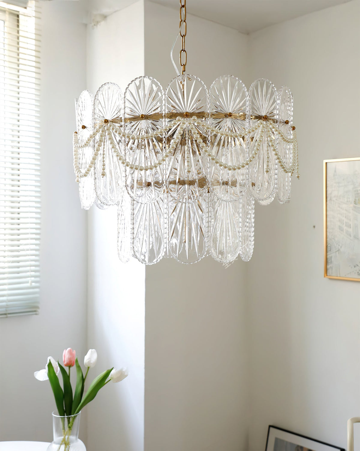 Luminarae Glass Chandelier