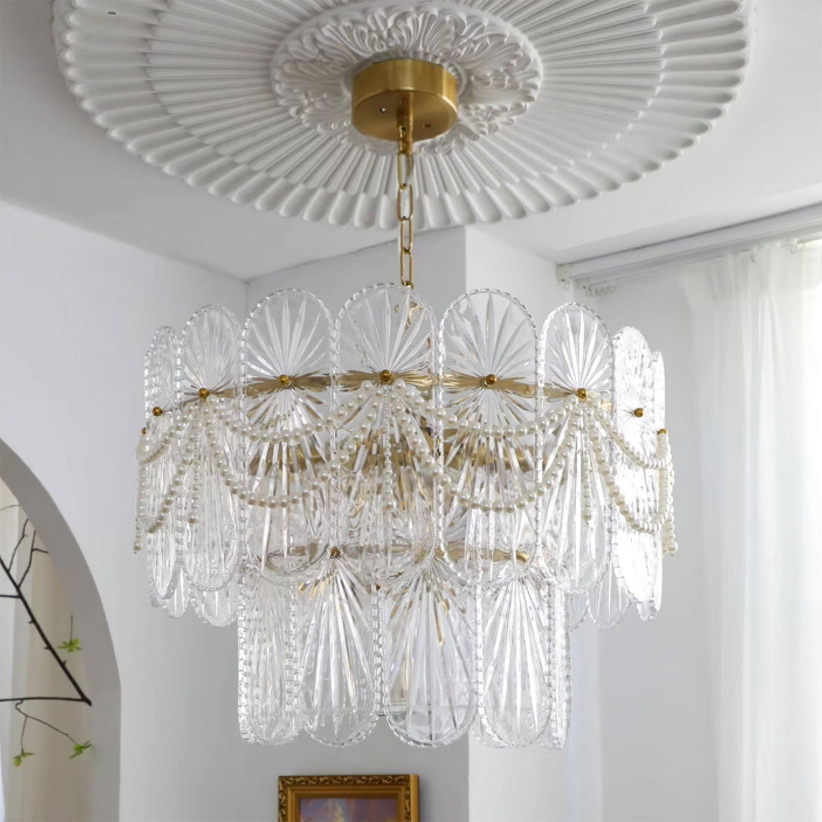 Luminarae Glass Chandelier