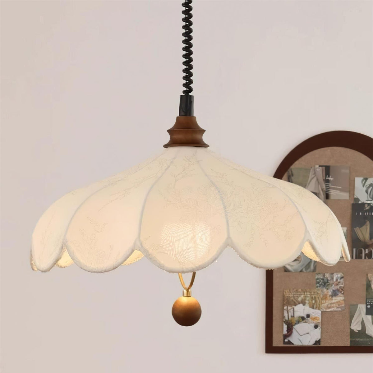 Sabamer Pendant Light Vintage Floral