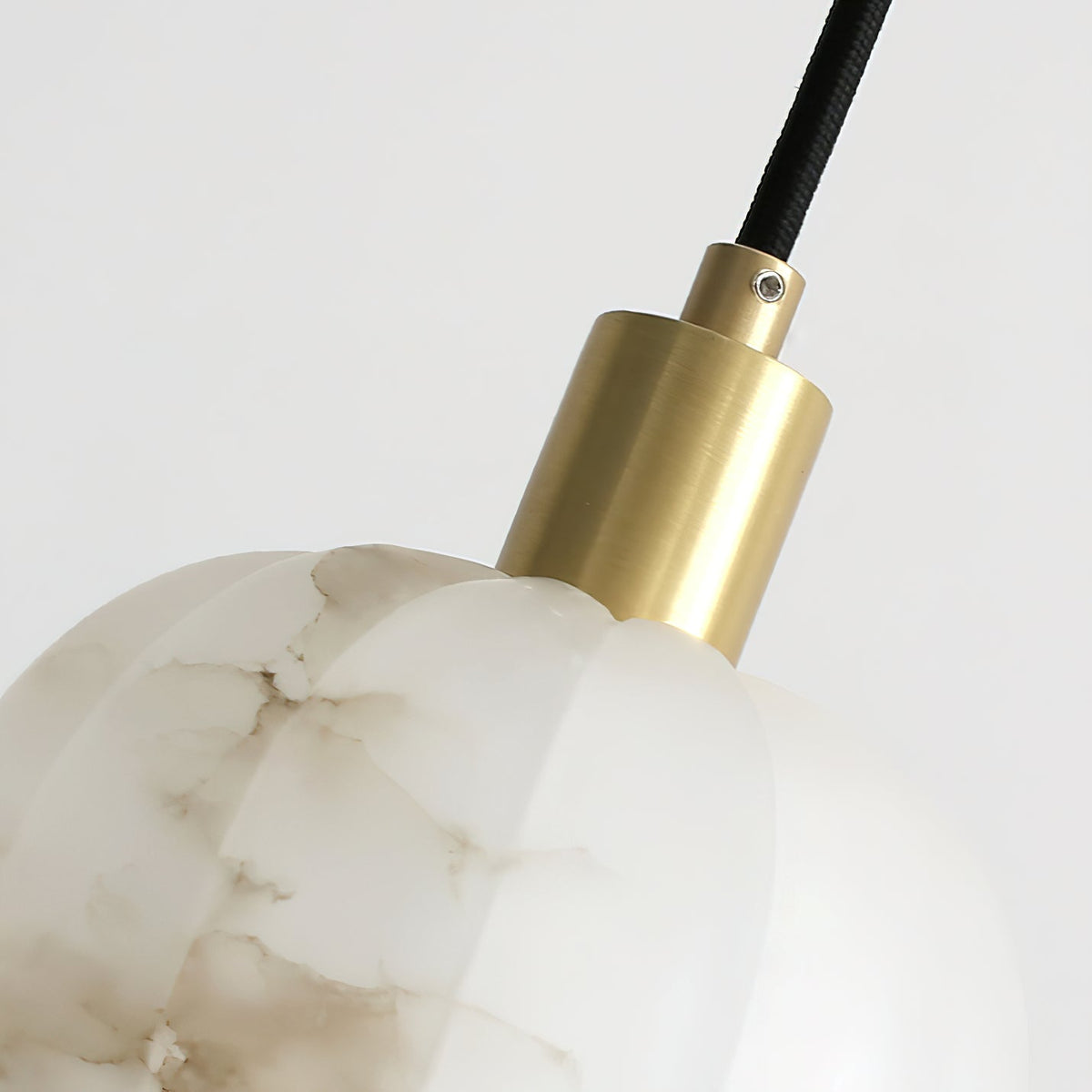 Topisor Pendant Light Flower-shaped Alabaster