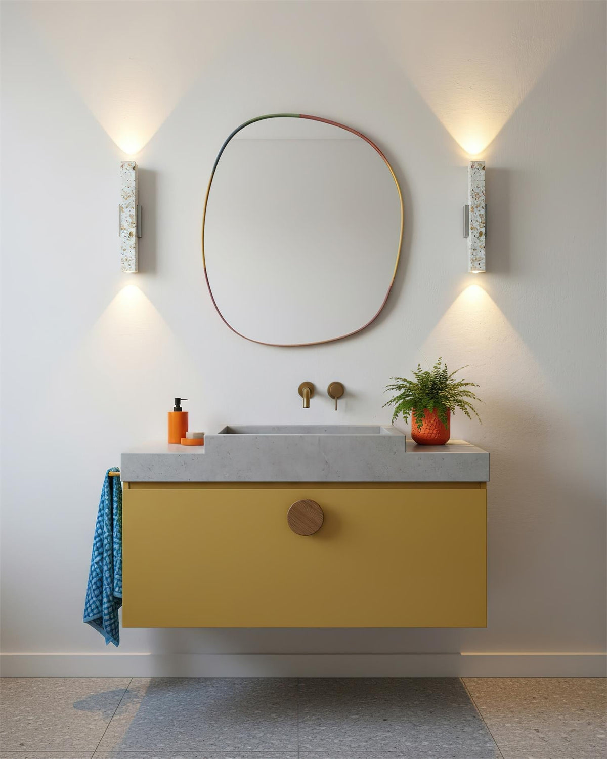 Renaelle Terrazzo Wall Lamp