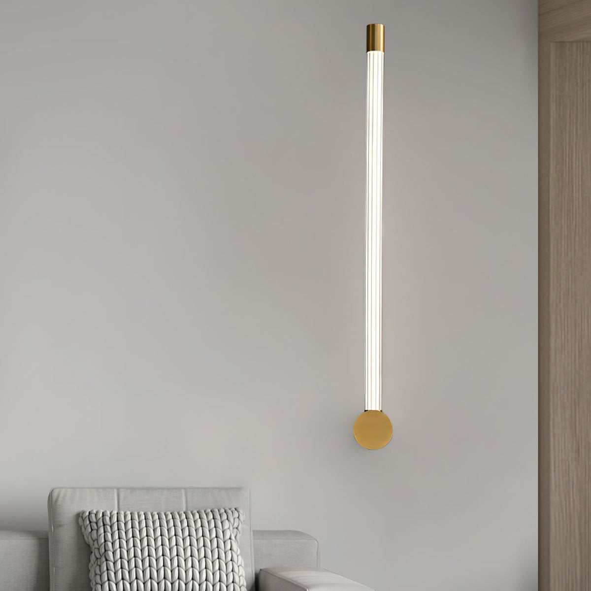 Halenis Modern Minimalist Linear LED Sconce Wall Lamp