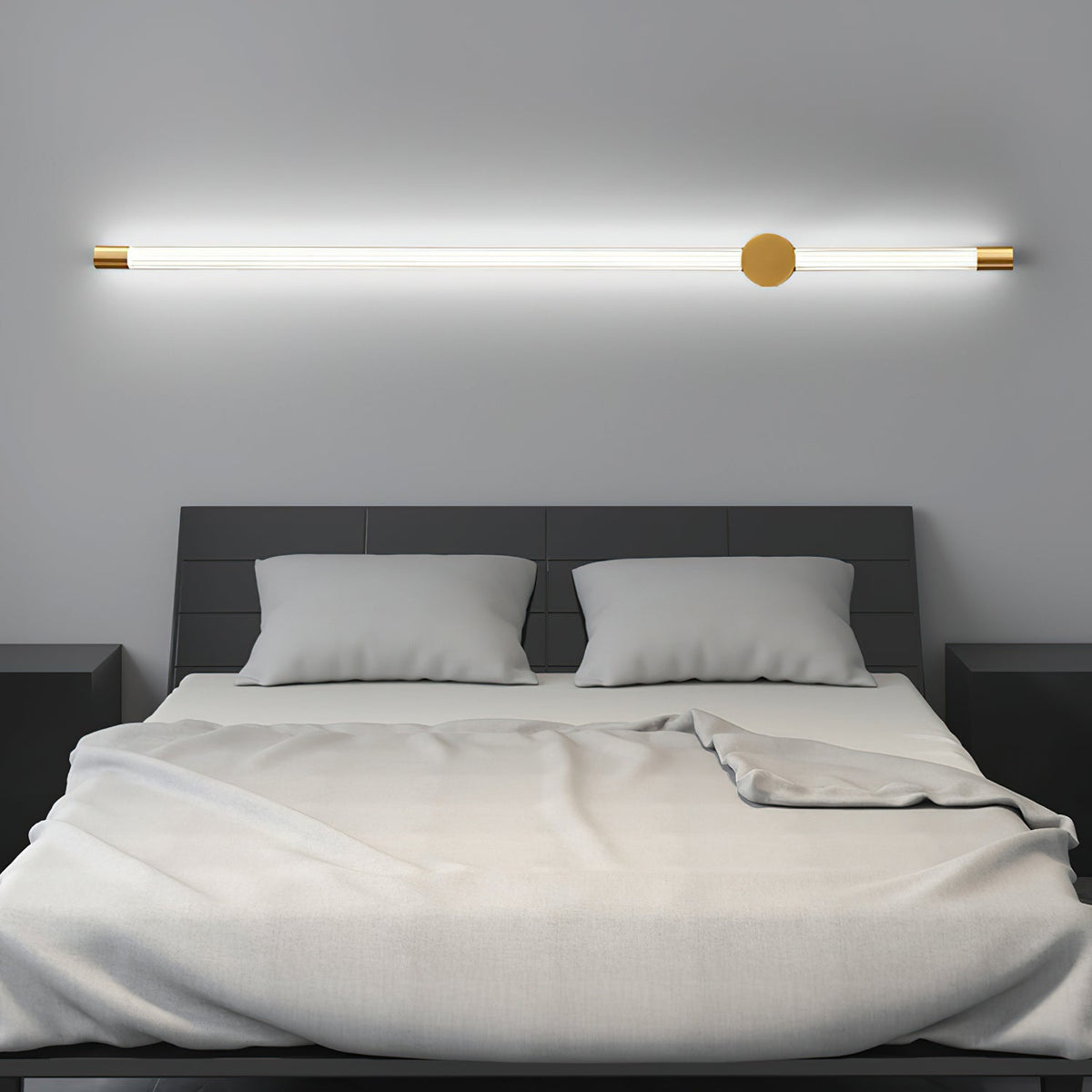 Halenis Modern Minimalist Linear LED Sconce Wall Lamp