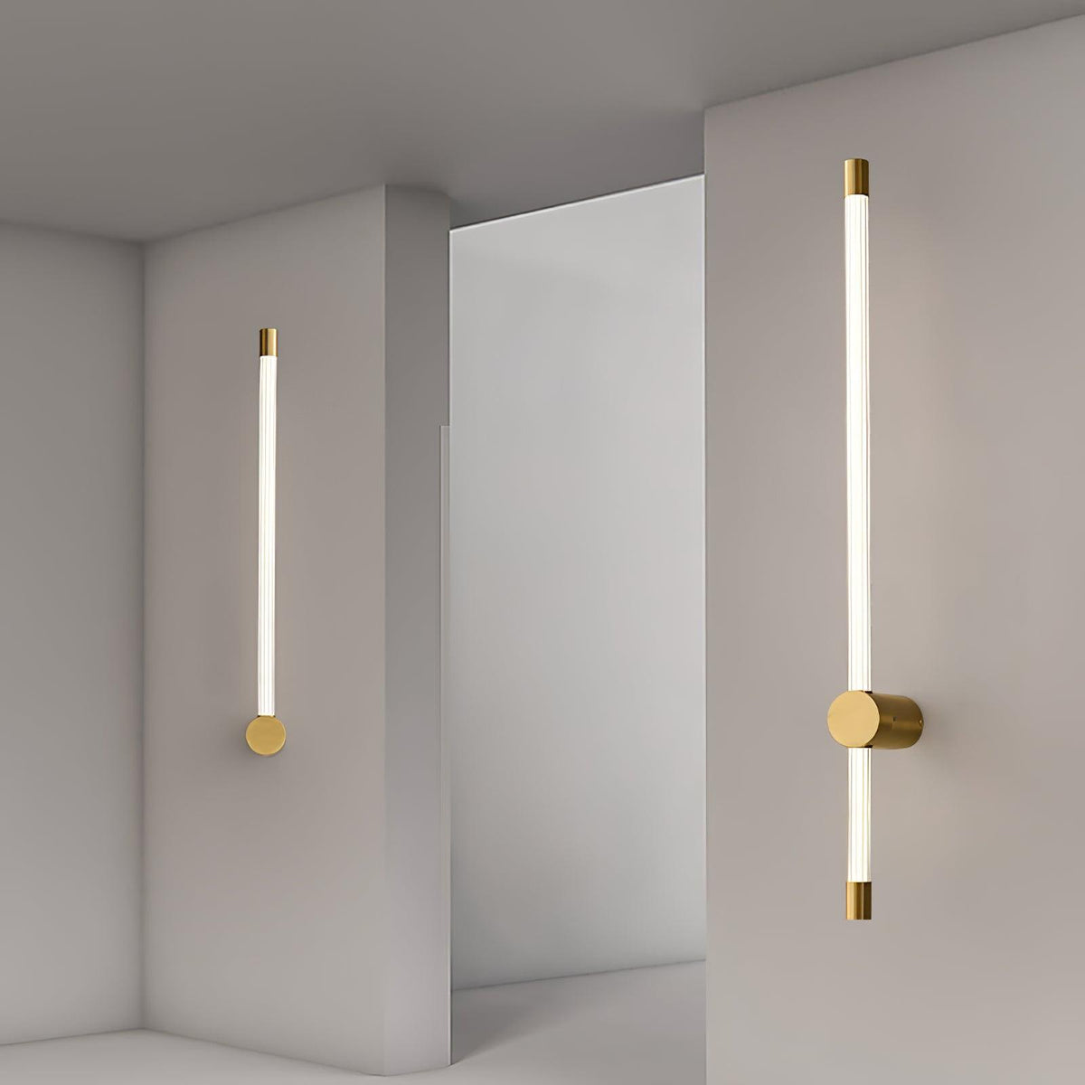 Halenis Modern Minimalist Linear LED Sconce Wall Lamp