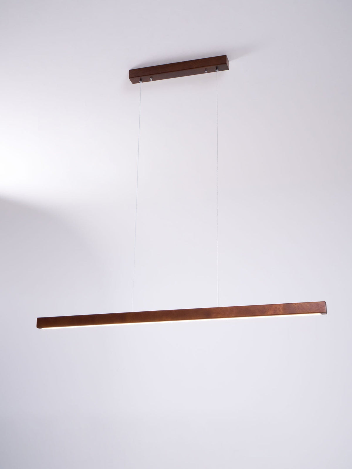 Aro Linear Wooden Pendant Light