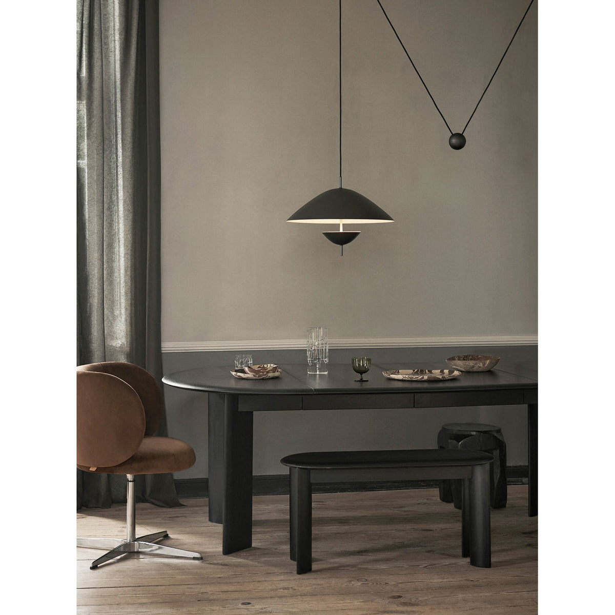 Lod Minimalist Aluminum Pendant Light