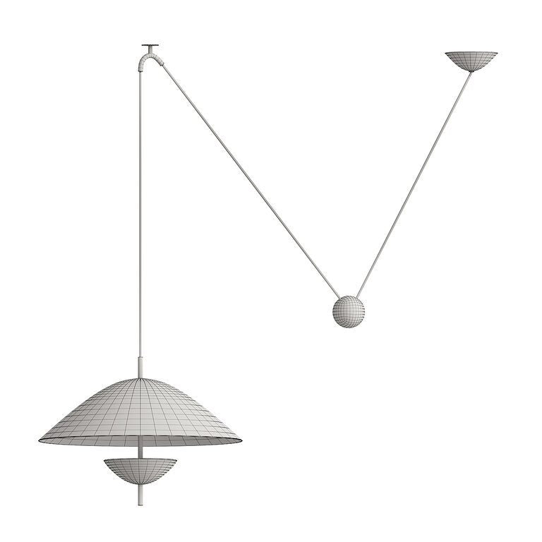 Lod Minimalist Aluminum Pendant Light