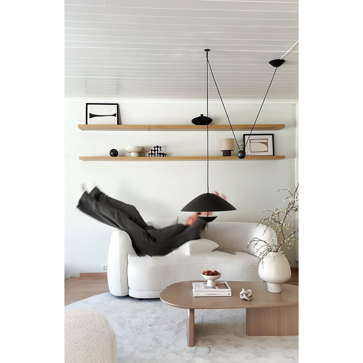 Lod Minimalist Aluminum Pendant Light