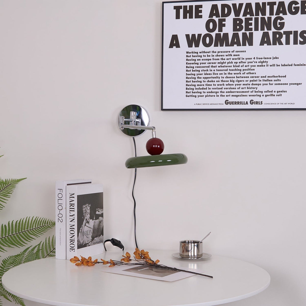 Selenina Plug-in Wall Lamp