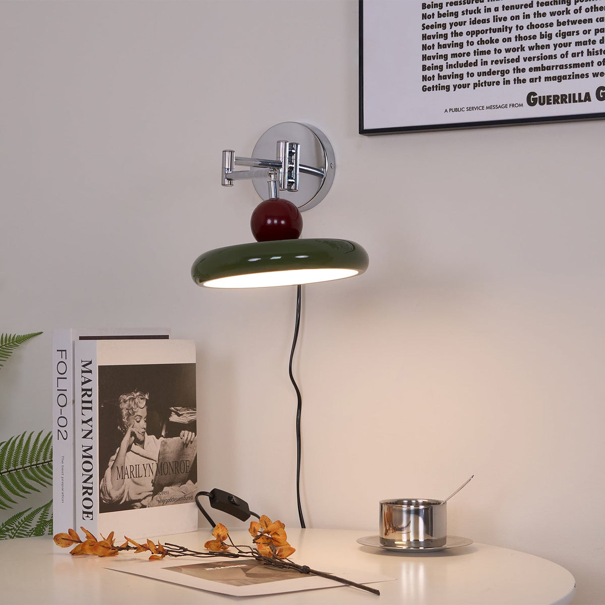 Selenina Plug-in Wall Lamp