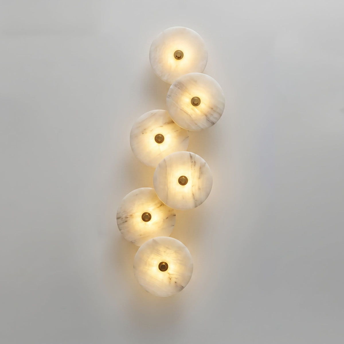 Lotus Alabaster Wall Sconce