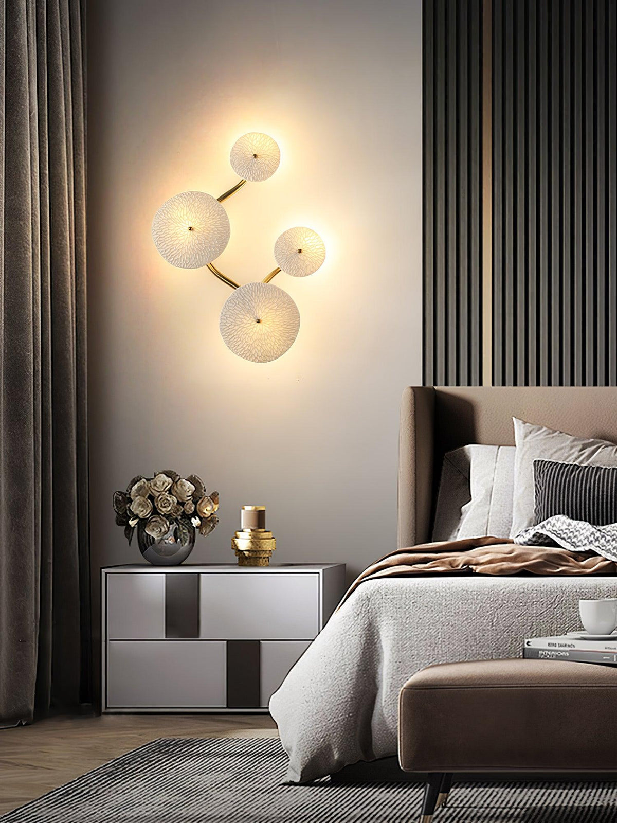 Jesse Elegance Nordic Art Petal Wall Lamp