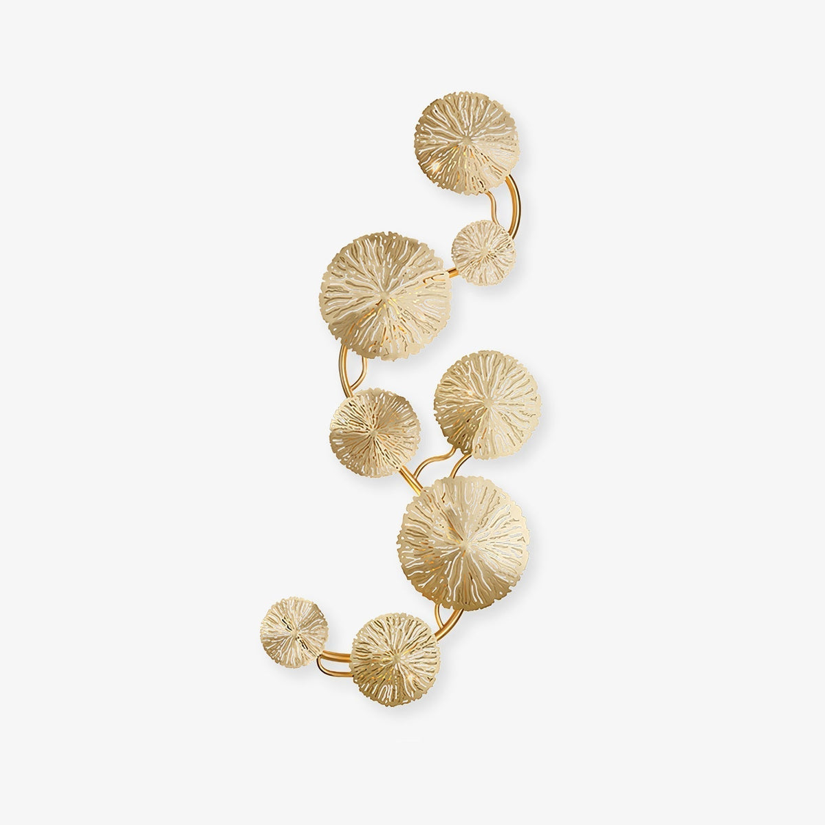 Nesipet Lotus Leaf Wall Sconce