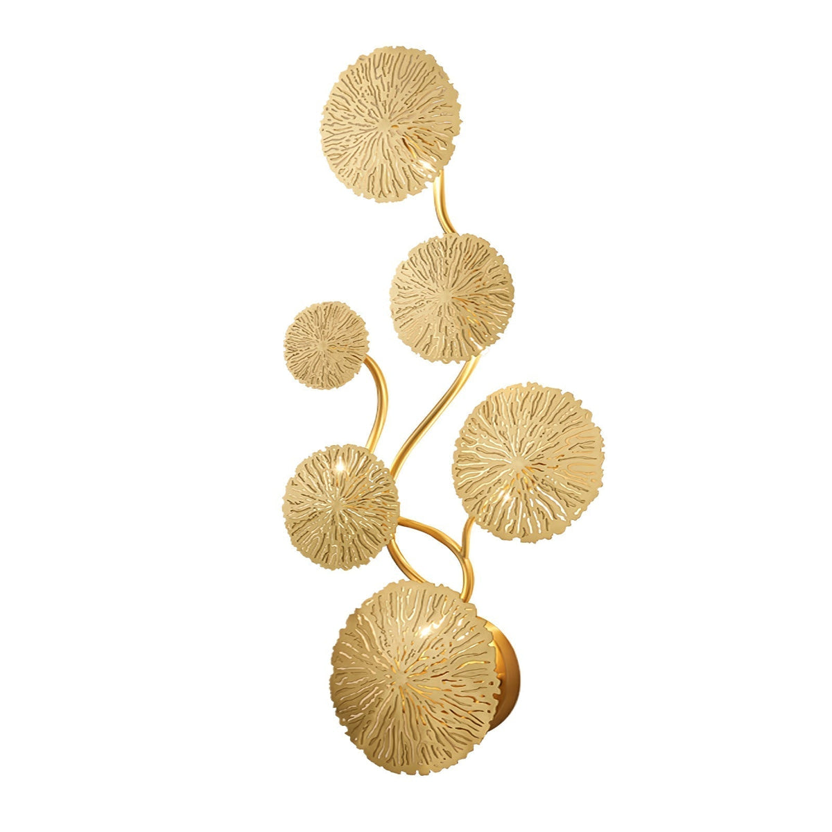 Nesipet Lotus Leaf Wall Sconce