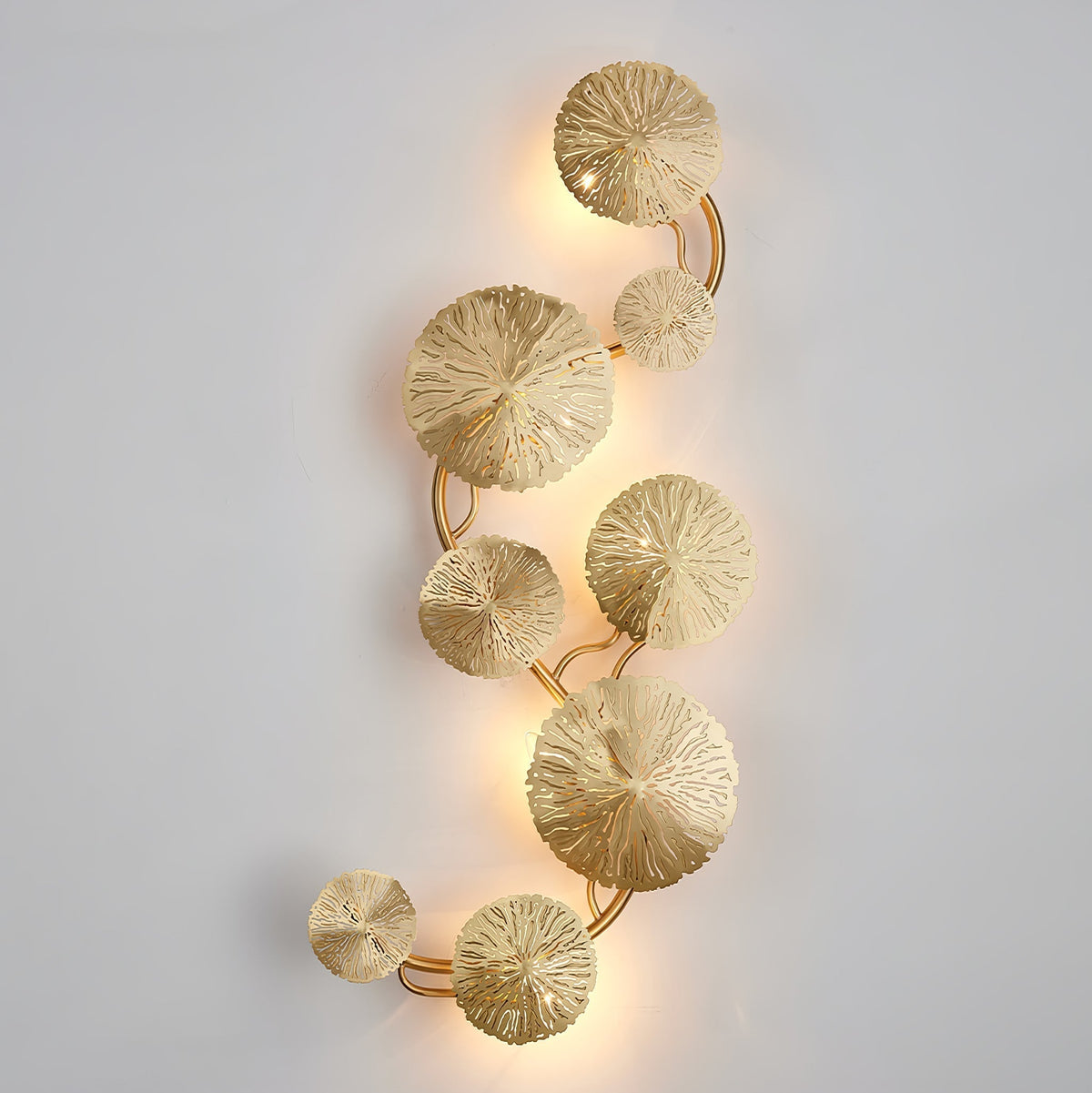 Nesipet Lotus Leaf Wall Sconce