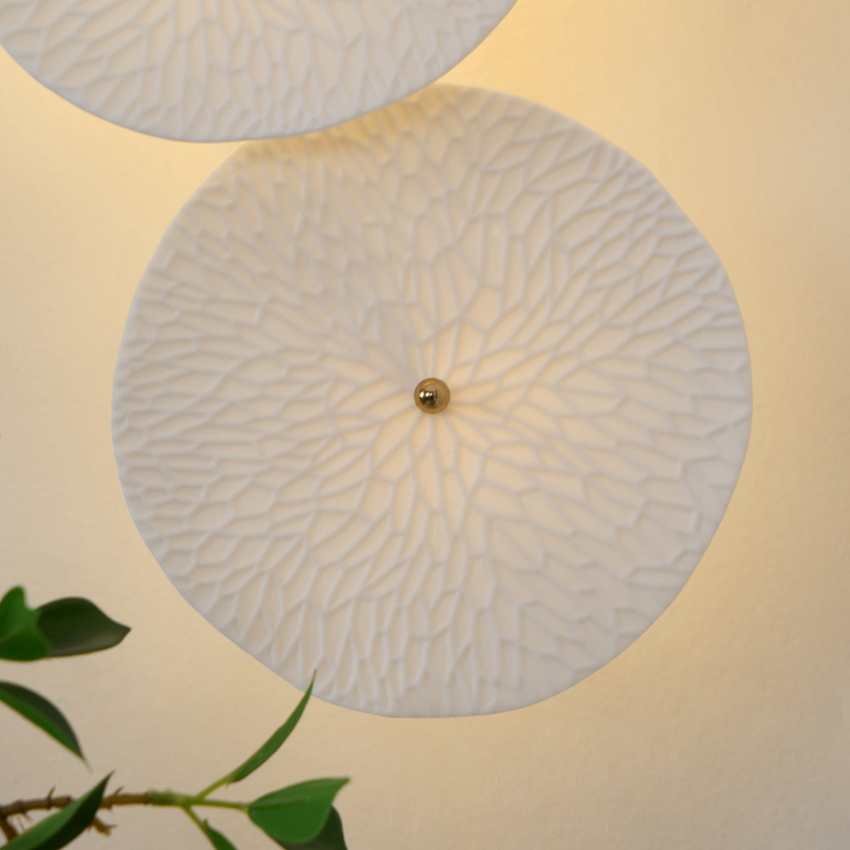 Fairhaven Lotus Petal Indoor Wall Light