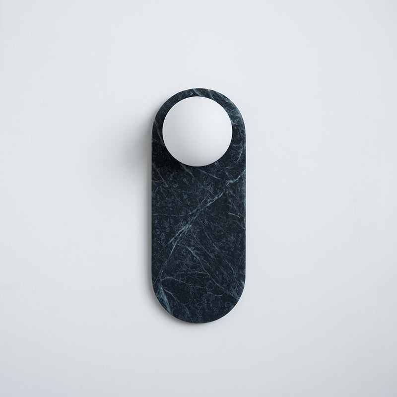 Katesis Oval Wall Lamp Marble
