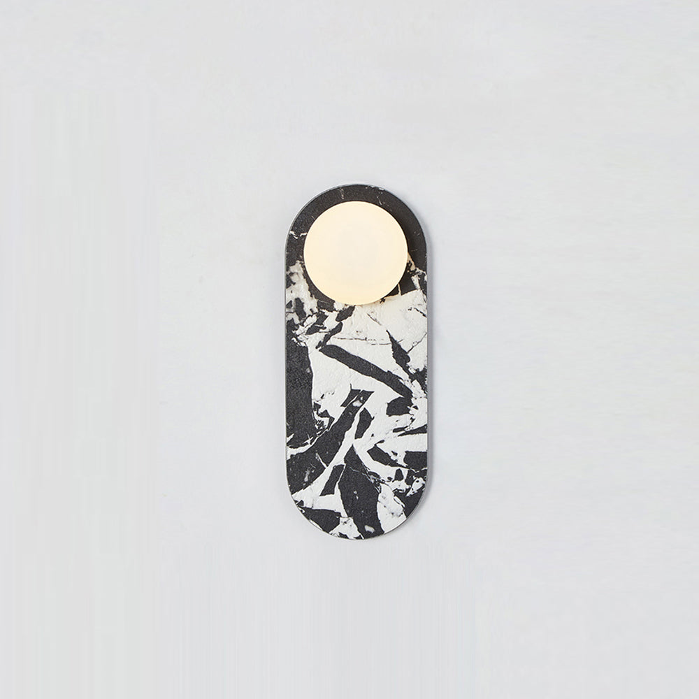 Katesis Oval Wall Lamp Marble