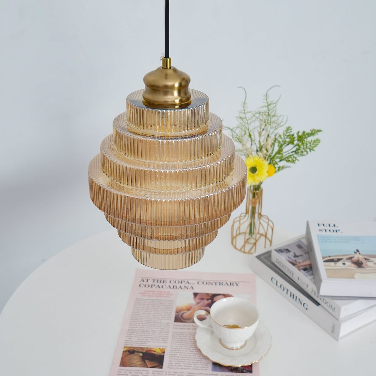Svena Glass Pendant Lamp