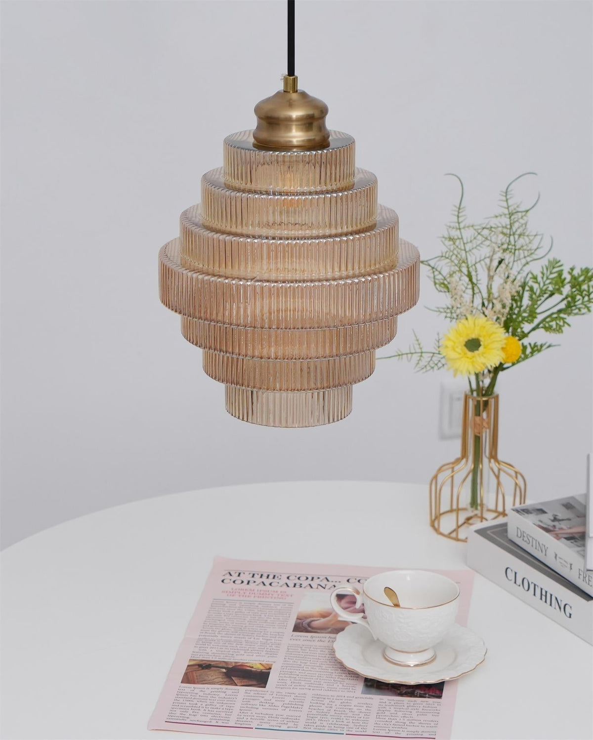 Svena Glass Pendant Lamp