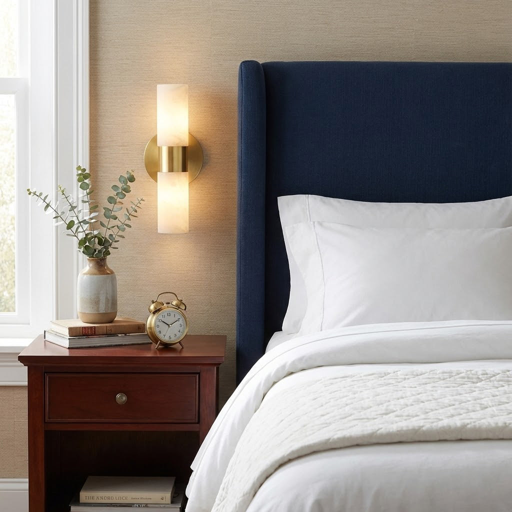 Eirirette Alabaster Wall Lamp