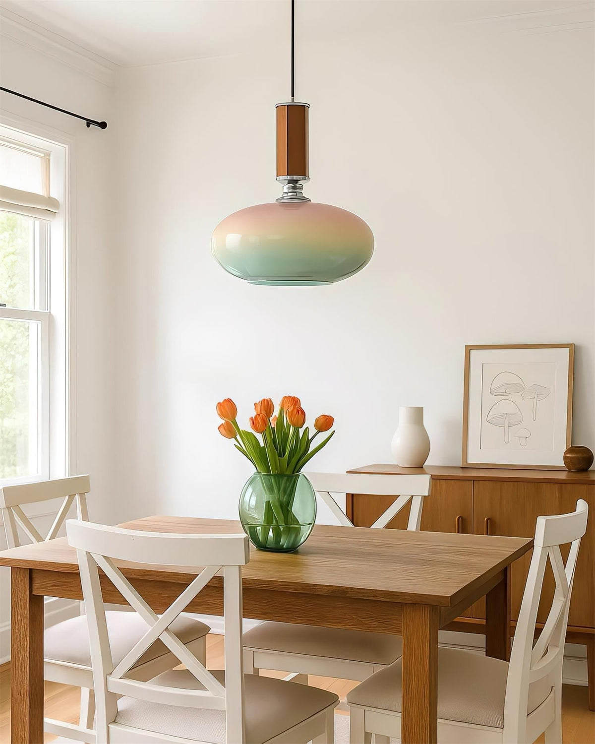 Lumia Pastel Gradient Glass Pendant Lamp