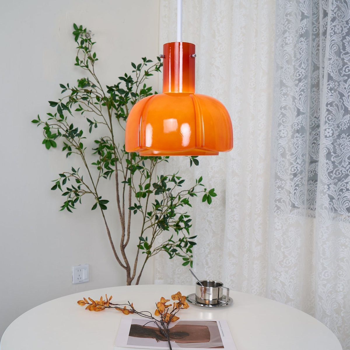 Zentara Glass Contemporary Pendant Light