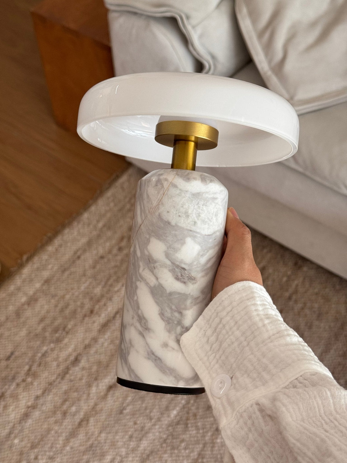Ryvek Modern Marble Table Lamp