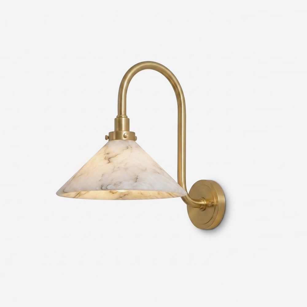 Albanella Alabaster Wall Sconce