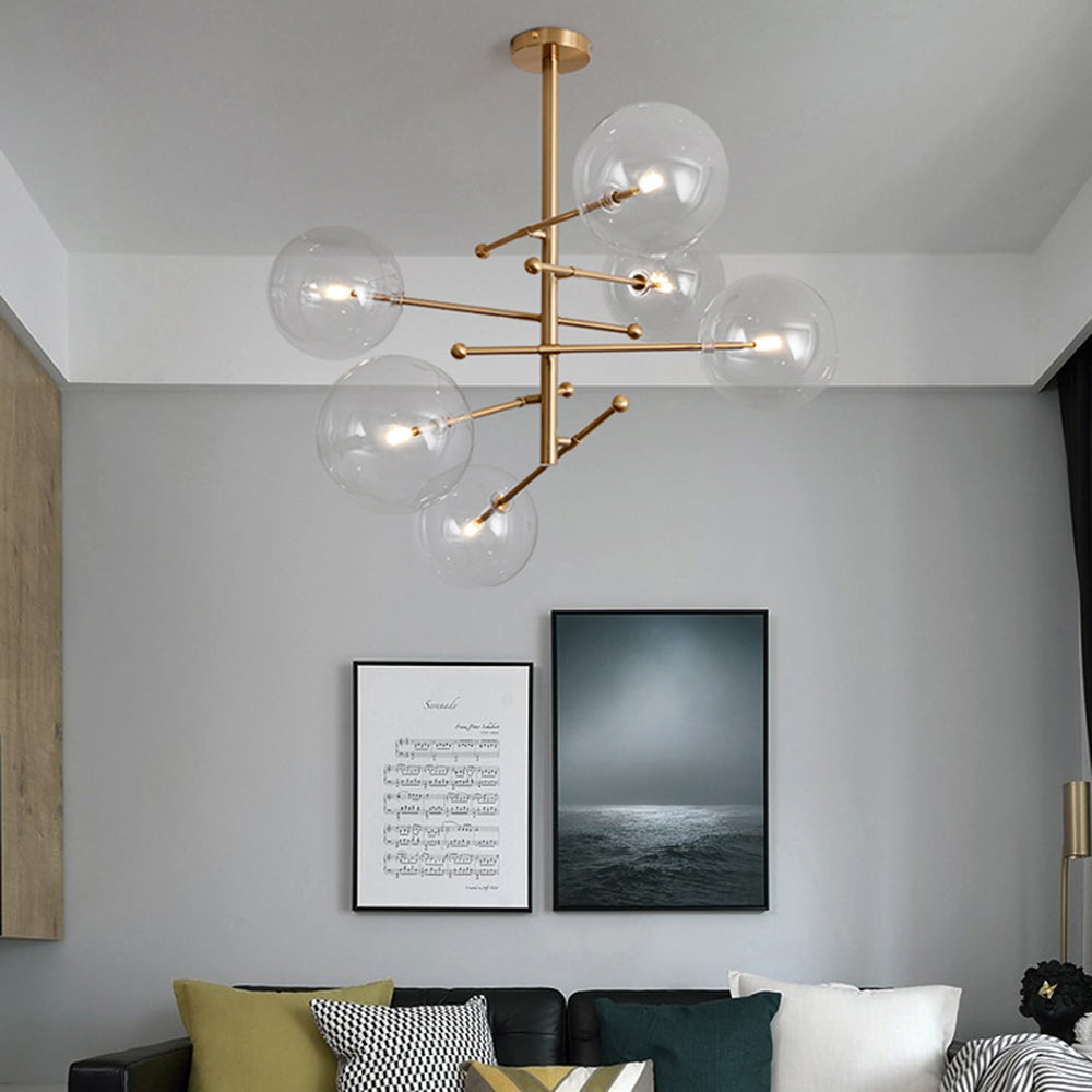 Pubedum Modern Nordic Clear Bubble Pendant Light