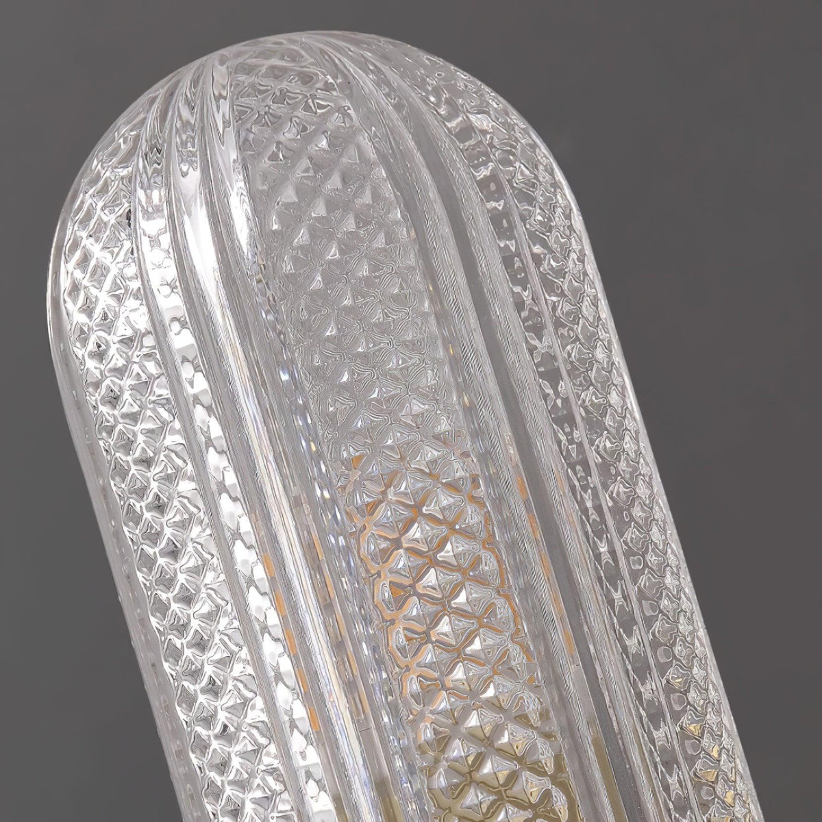 Eira Brass and Textured Glass Double Light Wall Sconce