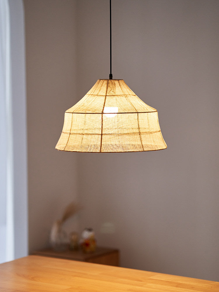 Kirkhurst Woven Fiber Pendant Lamp