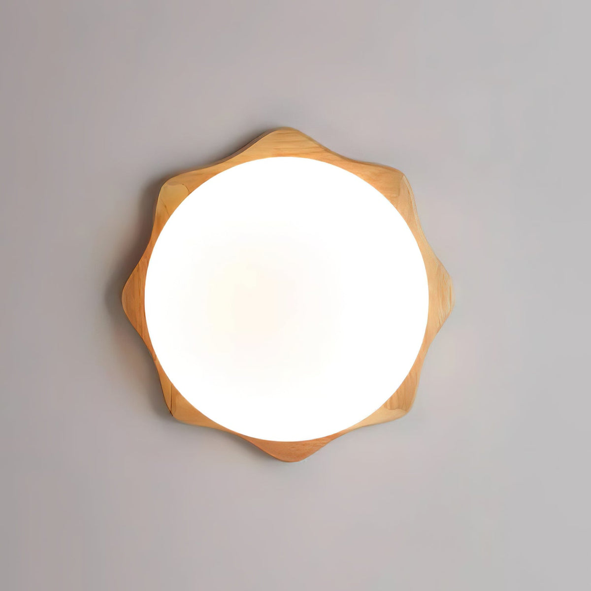 Rinaeria Wood Ceiling Lamp