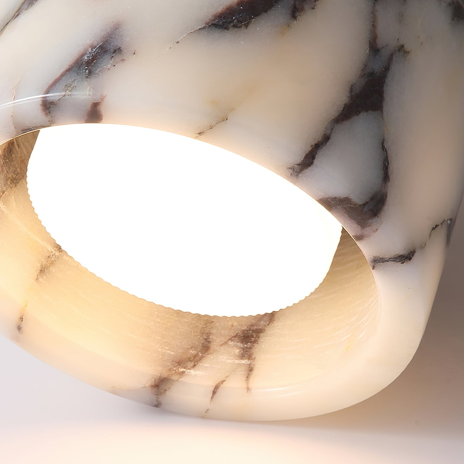 Ivinir Round Marble Ceiling Lamp