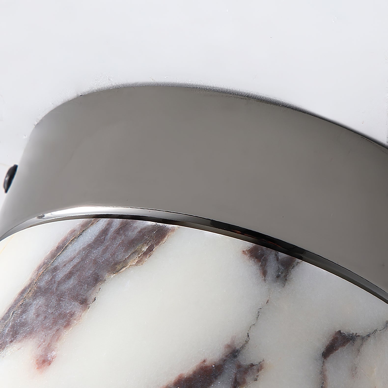 Ivinir Round Marble Ceiling Lamp
