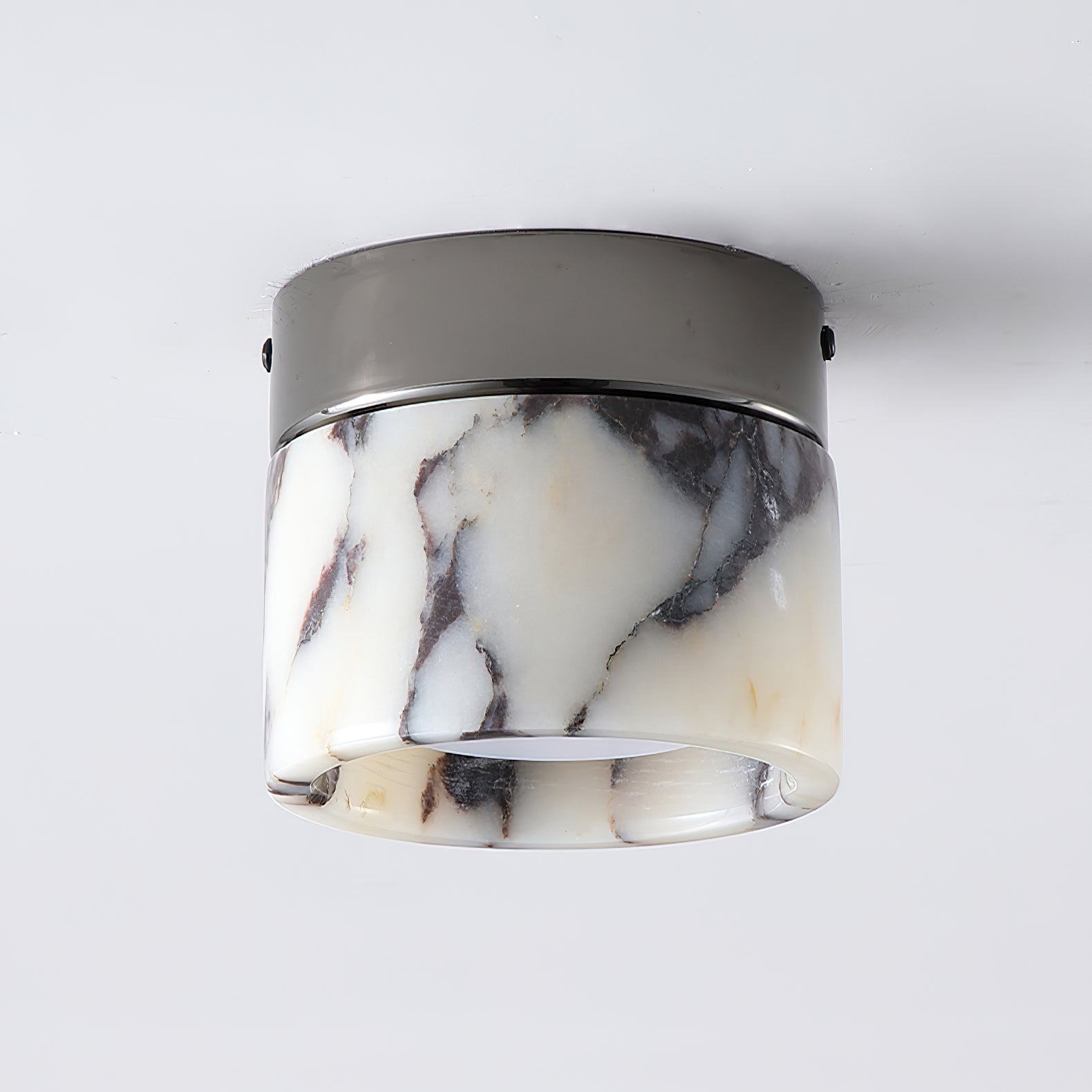 Ivinir Round Marble Ceiling Lamp